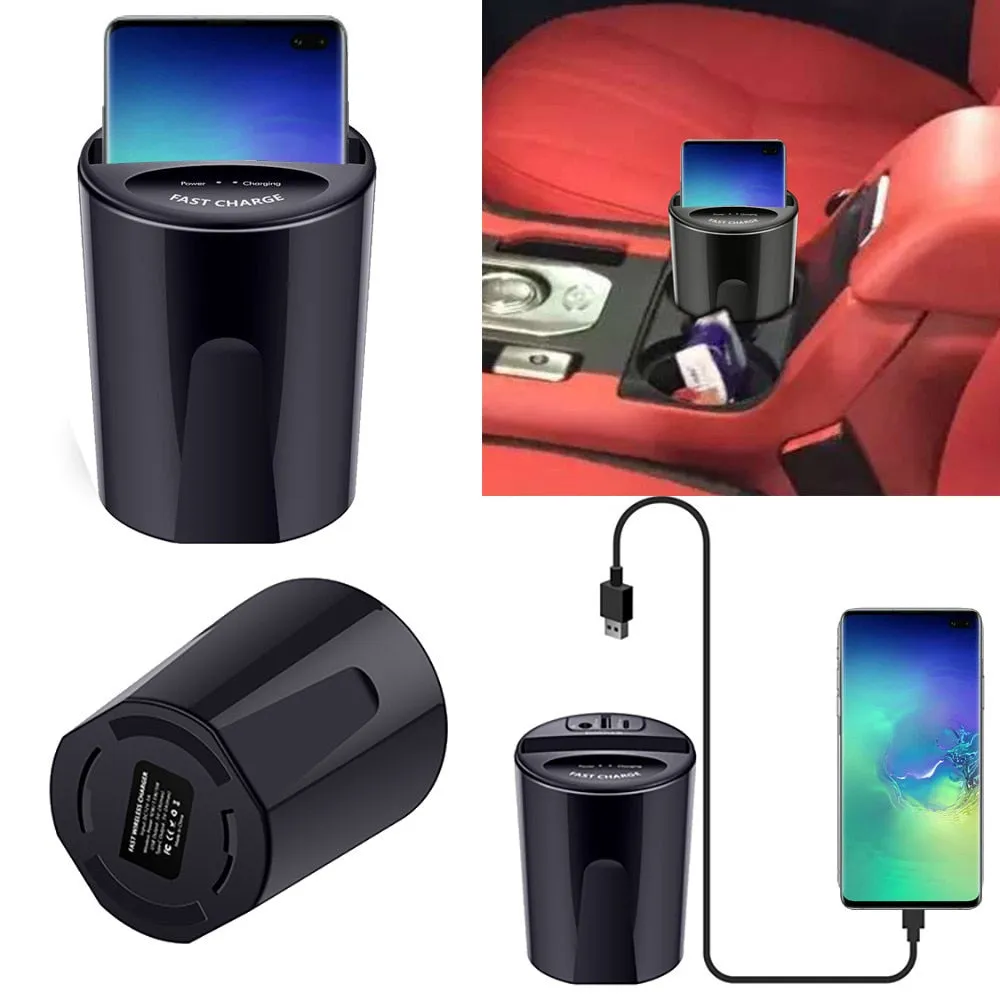10W Car Wireless Charger Cup
