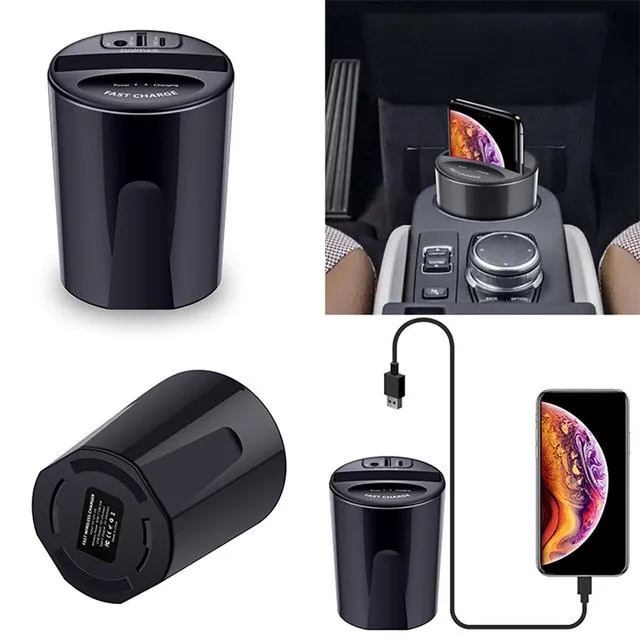 10W Car Wireless Charger Cup