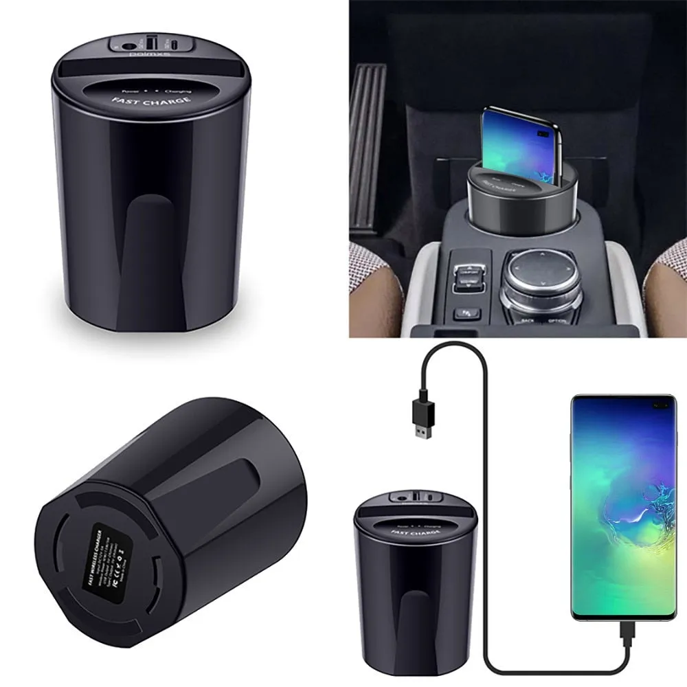 10W Car Wireless Charger Cup