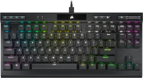 [12月聖誕優惠] Corsair K70 RGB TKL CHAMPION Series Optical-Mechanical Gaming Keyboard with PBT DOUBLE SHOT PRO Keycaps CH-911901A-NA
