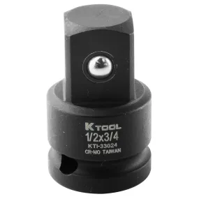 1/2in. Female 3/4in. Male Impact Socket Adapter