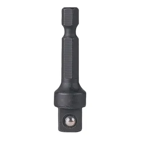 1/4" Hex  x 3/8" Square Adapter w/ball retainer