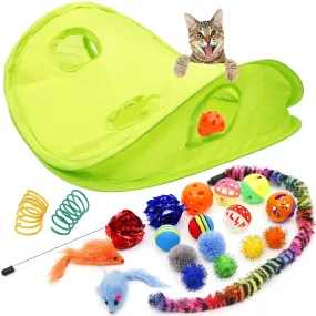 18 Cat & Kitten Toy Assortments