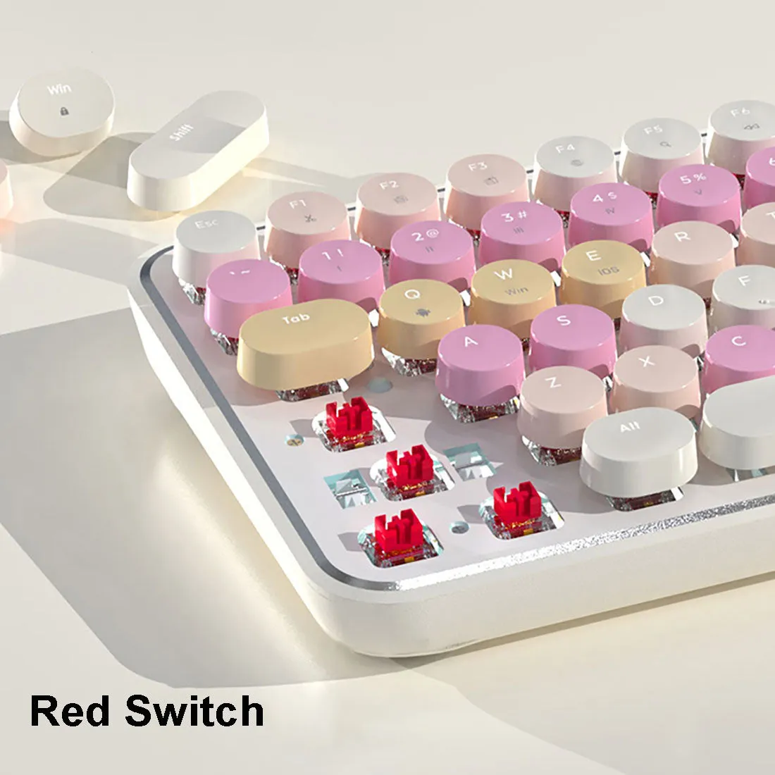 2 Bluetooth Connection Wireless Mechanical Keyboard