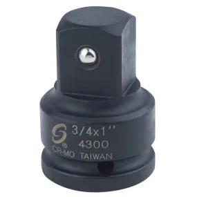 3/4" Female to 1" Male Impact Socket Adapter SUN4300