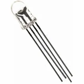 5MM RGB  4 PIN Ultra Bright Clear LED Common Cathode 5 / 10 / 20 pcs