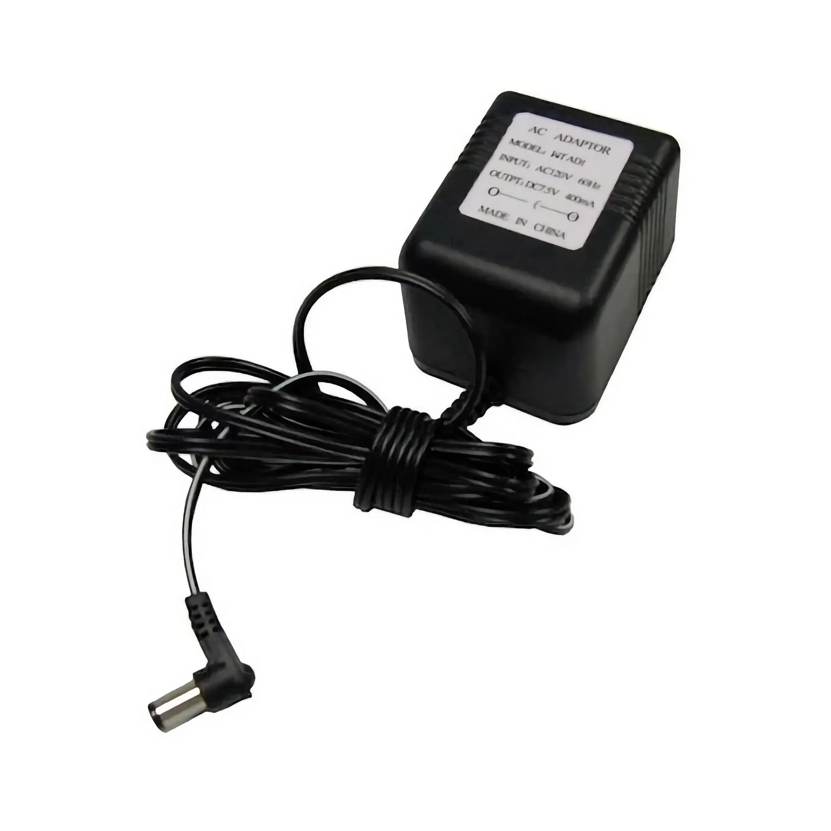 7.5 Volt Keyboard Power Supply, Model AD-1, for Casio Keyboards