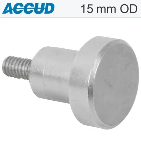 ACCUD FLAT STEEL CONTACT POINT 15MM OD 10MM FOR IND AC270-005-11