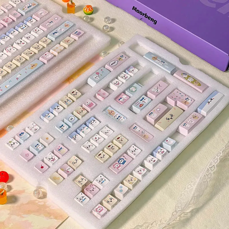 ACGAM Maorbeng Kawaii Keycap Set Cherry Profile 135 Keys