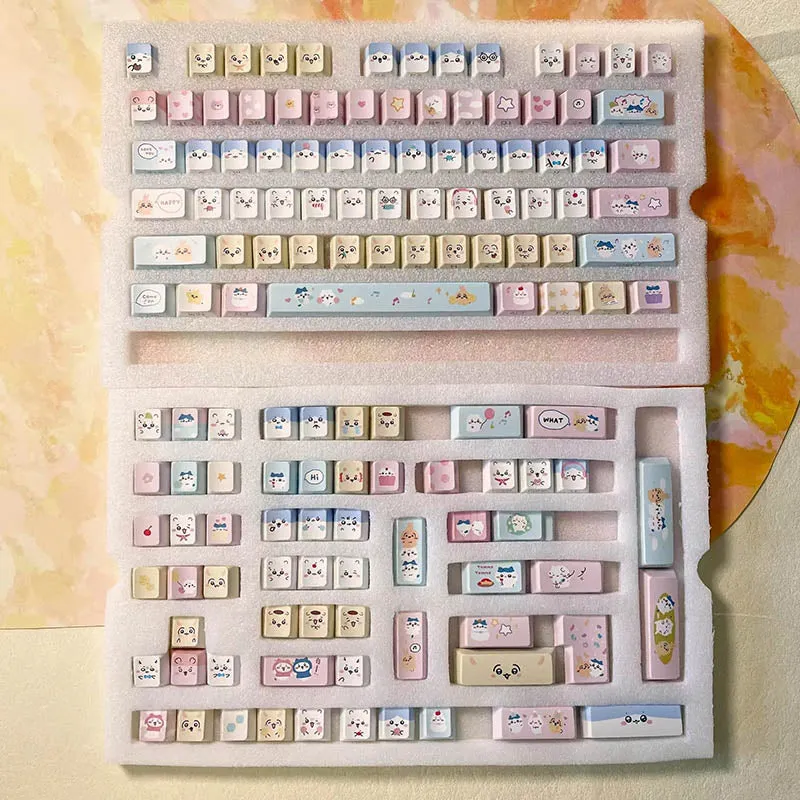 ACGAM Maorbeng Kawaii Keycap Set Cherry Profile 135 Keys