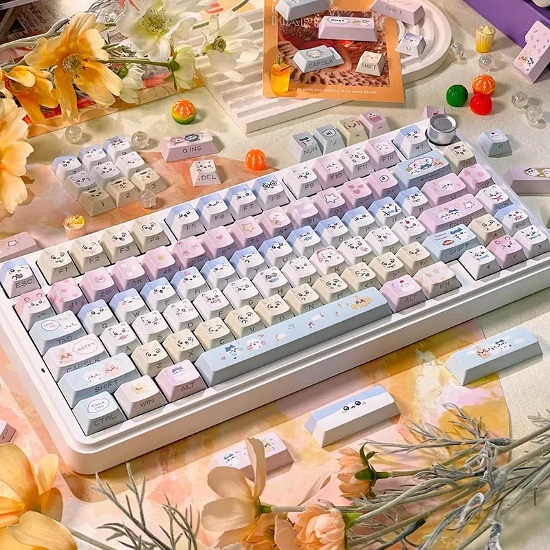 ACGAM Maorbeng Kawaii Keycap Set Cherry Profile 135 Keys