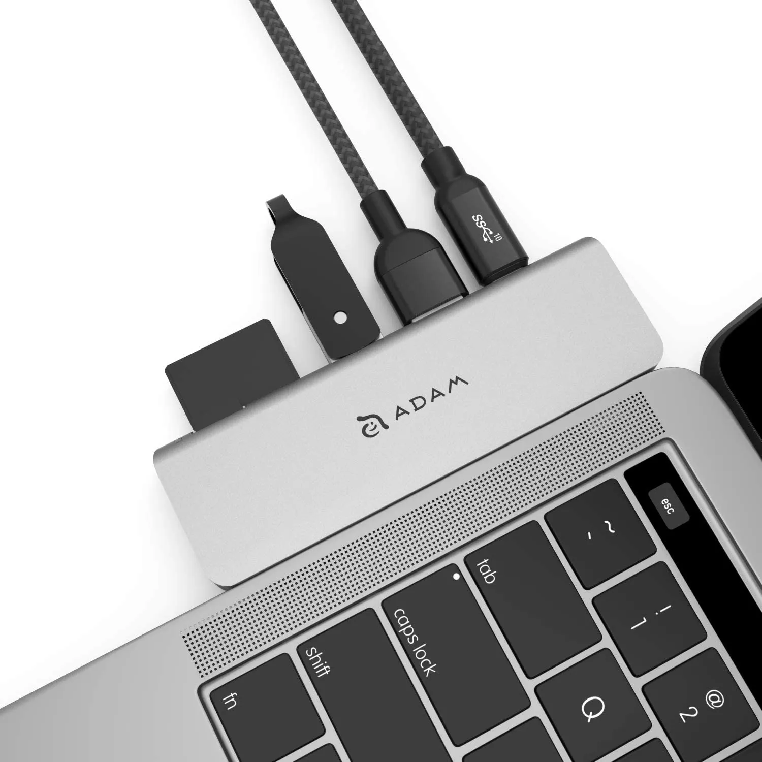Adam Elements Casa Hub 5E 5in1 USBC Hub Card Reader Gray