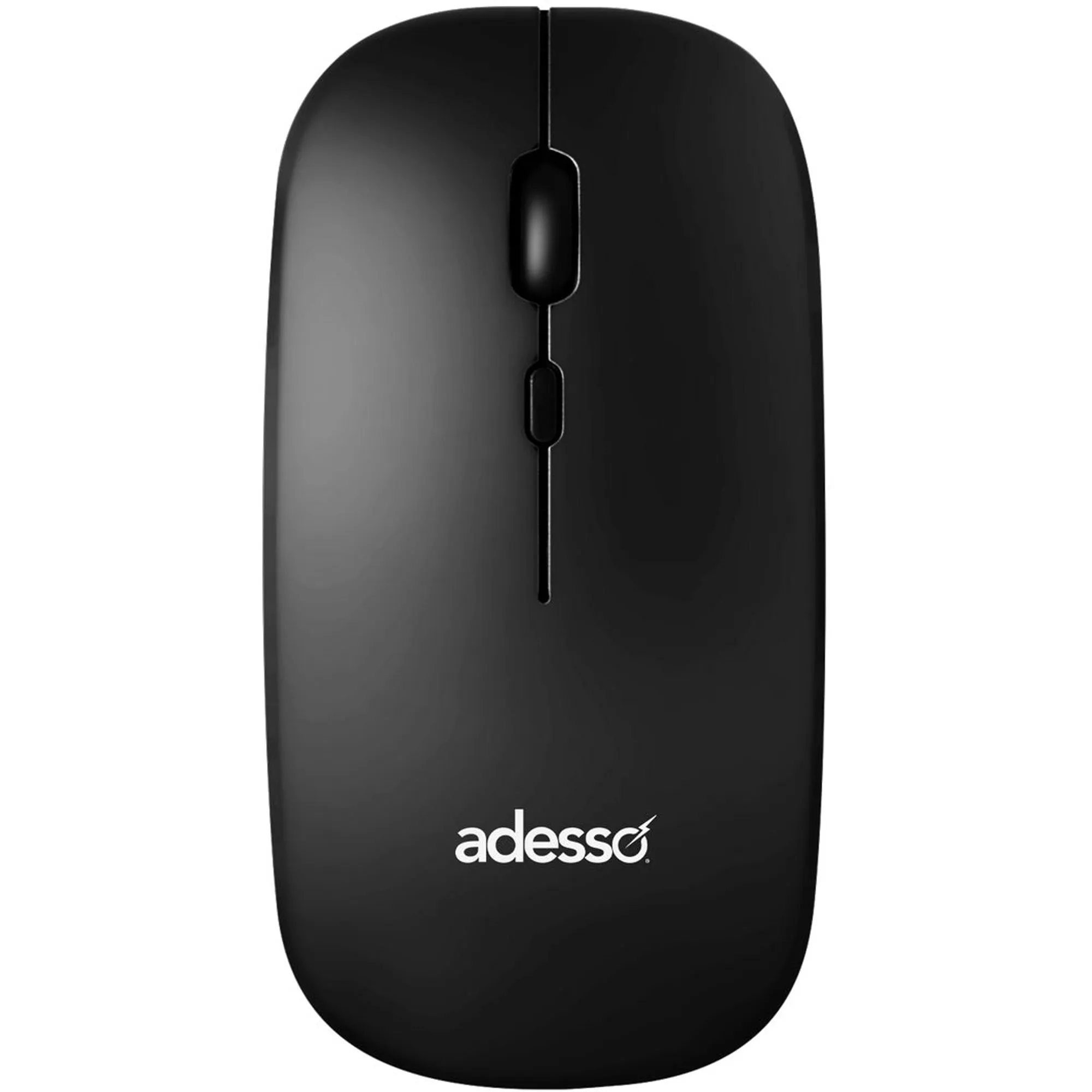 Adesso - Multi OS Wireless Scissor Switch Keyboard and Mouse With a CoPilot AI Hotkey and Quiet Switches - Black and Grey