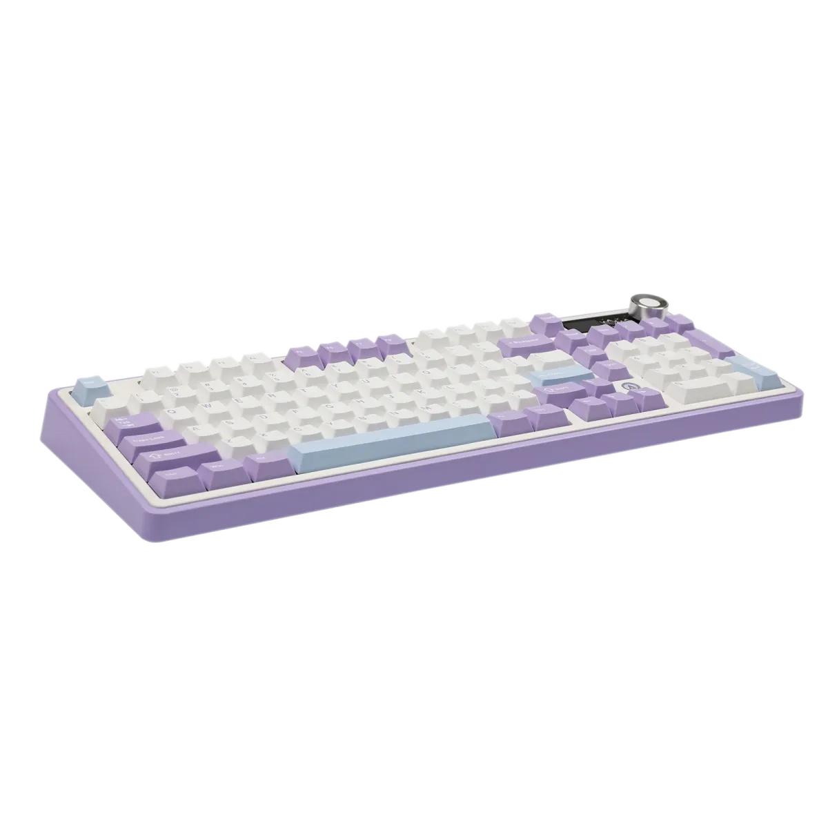 Ajazz AK980 Purple-White-Blue Mechanical keyboard With Screen RGB Wired&Wireless (Maillard switch)