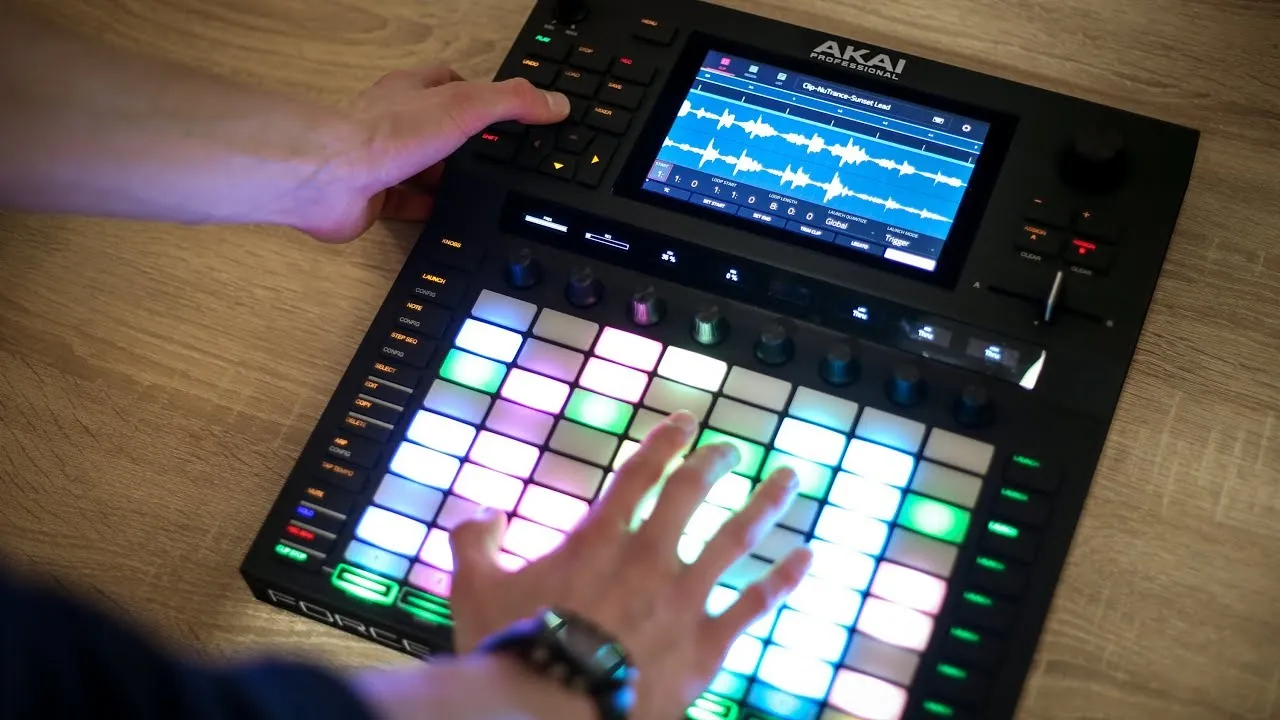 Akai Force Standalone Clip Launching Machine