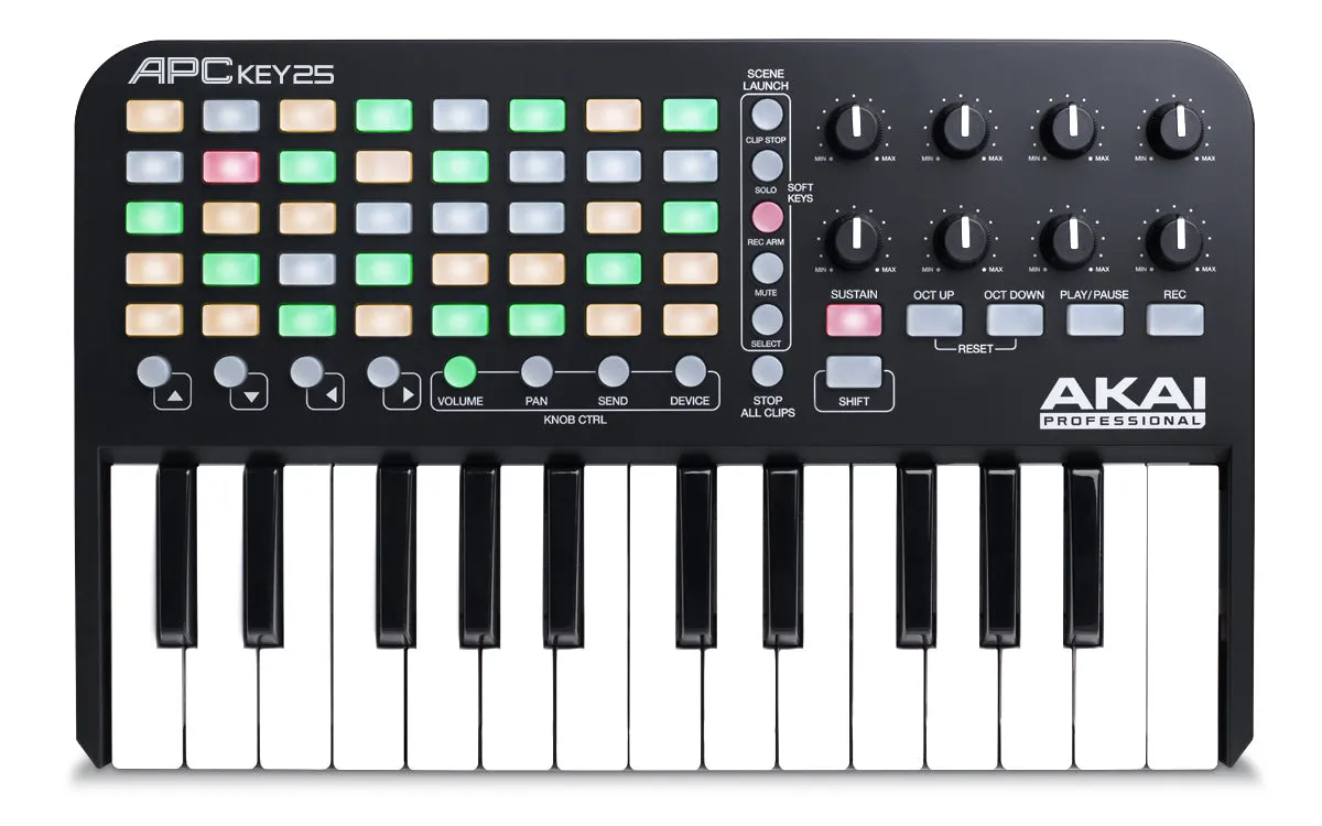 Akai Professional APC Key25 - 25-key Controller Keyboard for Ableton Live