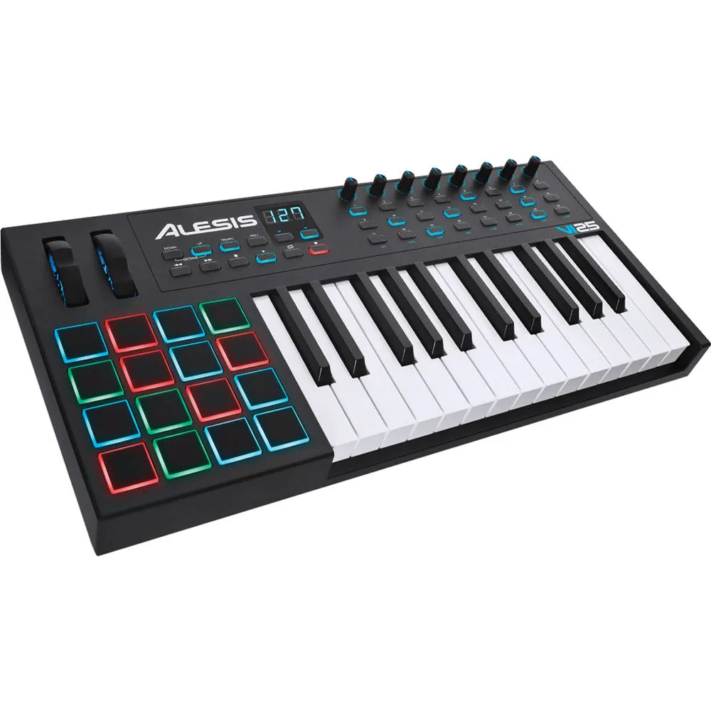 Alesis VI25 Advanced 25-Key USB/MIDI Keyboard Controller