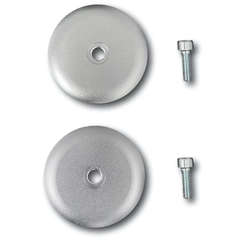 Aluminum Disc Pad End Cap Set