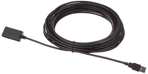 Amazon Basics USB-A 2.0 Extension Cable, for Printer, Mouse or Keyboard, Male to Female, 480Mbps Transfer Speed, 32 Feet, Black