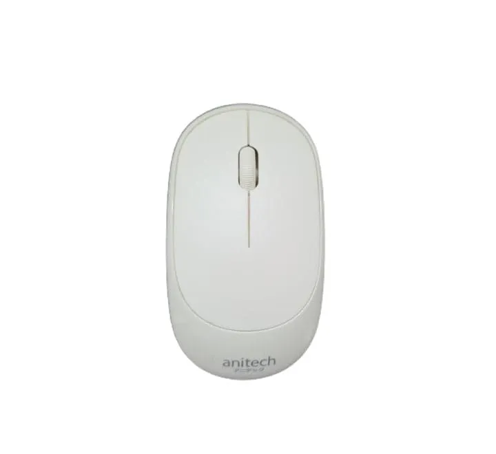 Anitech W224WH Wireless Silent Optical Mouse (White)