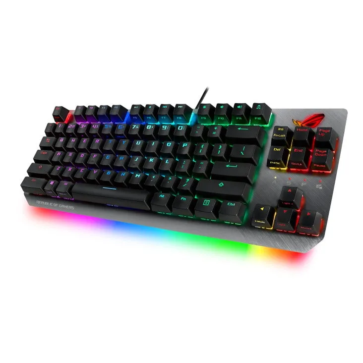 Asus ROG Strix Scope TKL Mechanical Gaming Keyboard (Cherry MX RGB Red Switches)