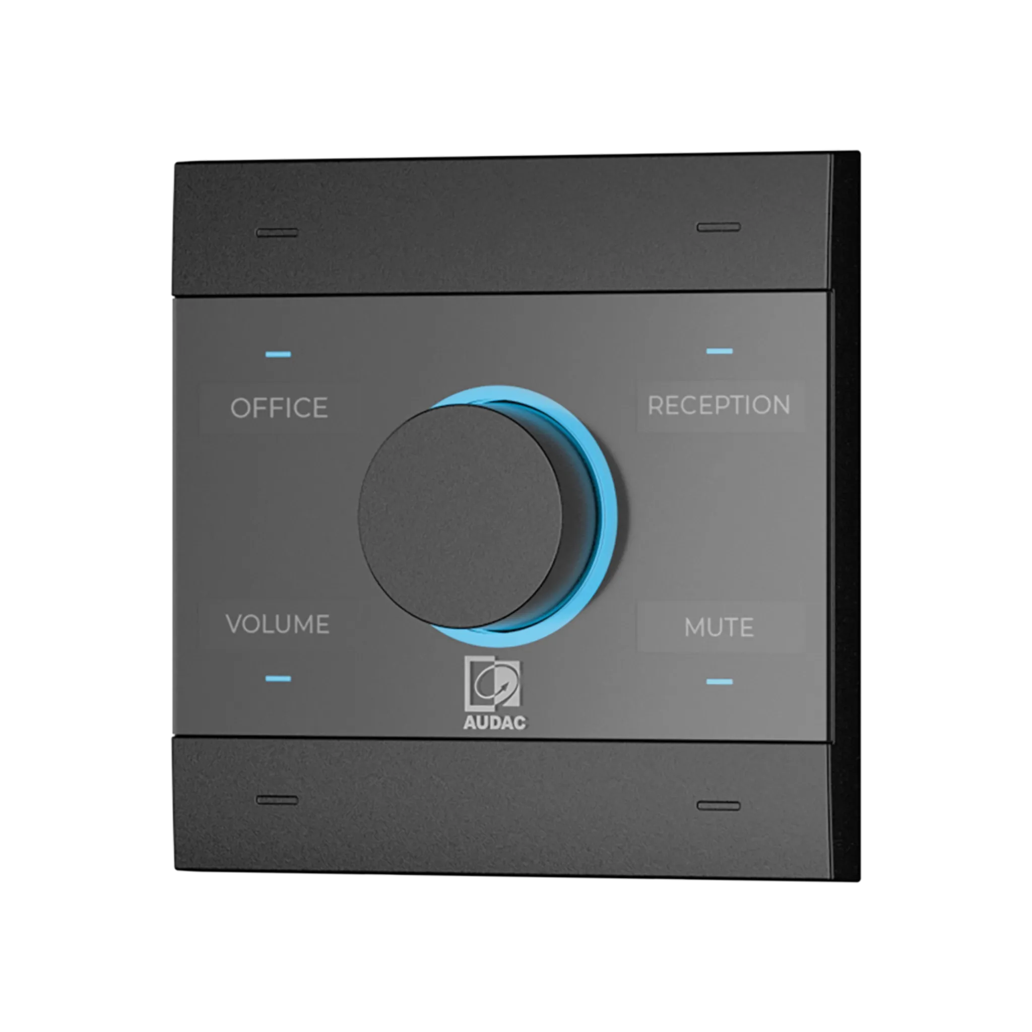 Audac NCP105/B Universal Network/PoE Wall Panel Controller (Black)