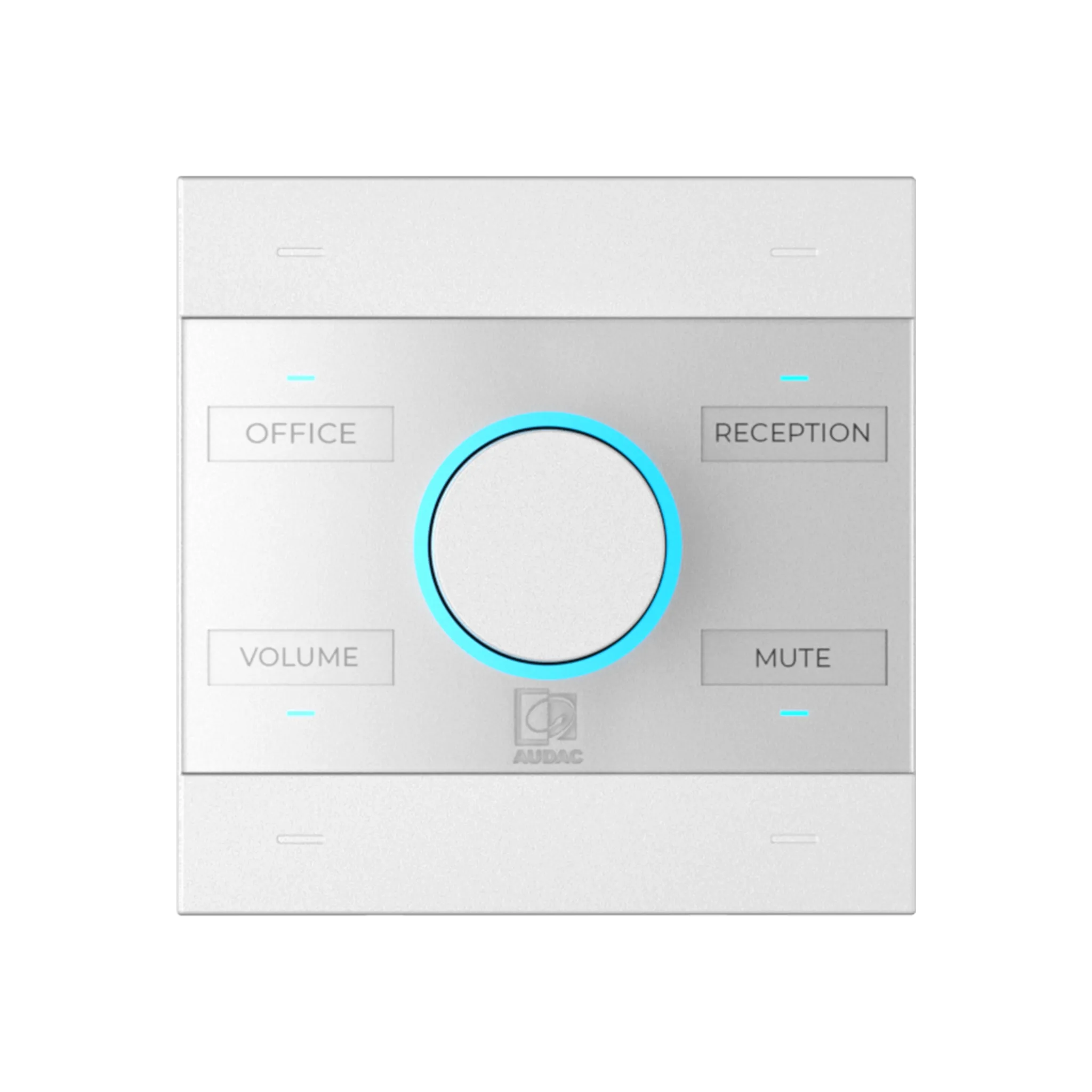 Audac NCP105/W Universal Network/PoE Wall Panel Controller (White)