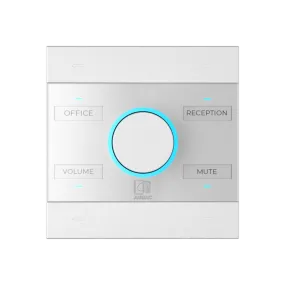 Audac NCP105/W Universal Network/PoE Wall Panel Controller (White)