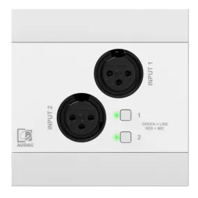 Audac NWP220/W Network Input Panel (White)