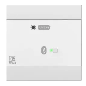 Audac NWP300/W Universal Network/PoE Wall Panel Controller (White)