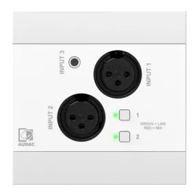 Audac NWP320/W Network Input Panel (White)