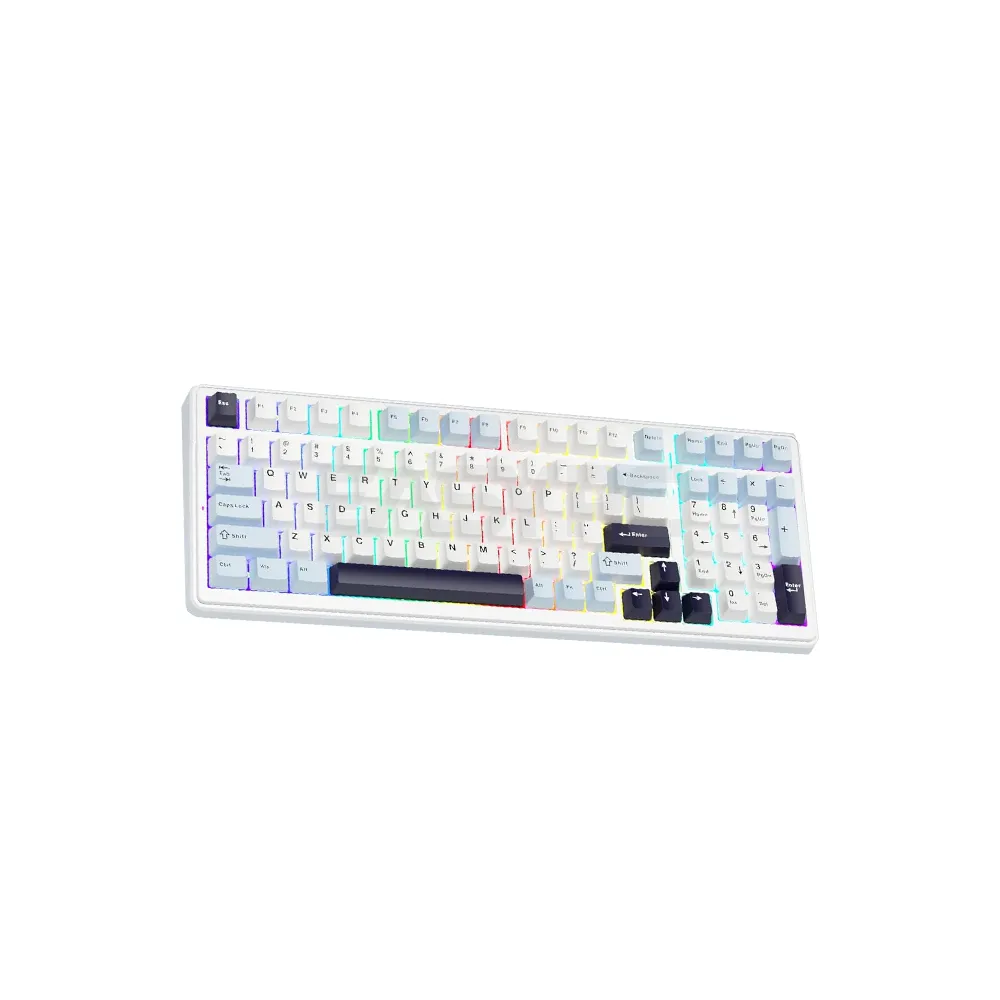 Aula F99 RGB Gaming Mechanical Hotswappable Keyboard Dark Purple