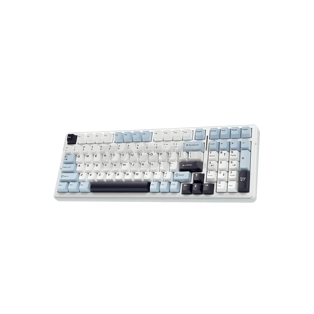Aula F99 RGB Gaming Mechanical Hotswappable Keyboard Dark Purple