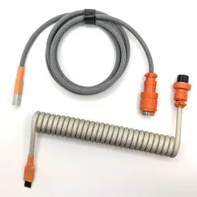 Ausmodshop Coiled Keyboard Cable - Factory