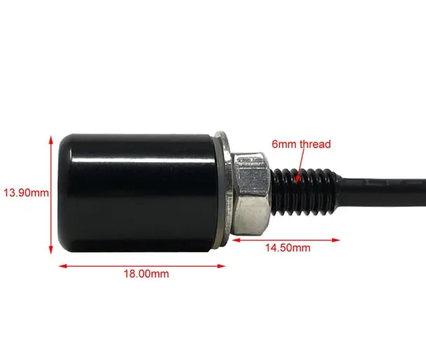 Bolt Lights for Number Plate License Plate - LED - Black
