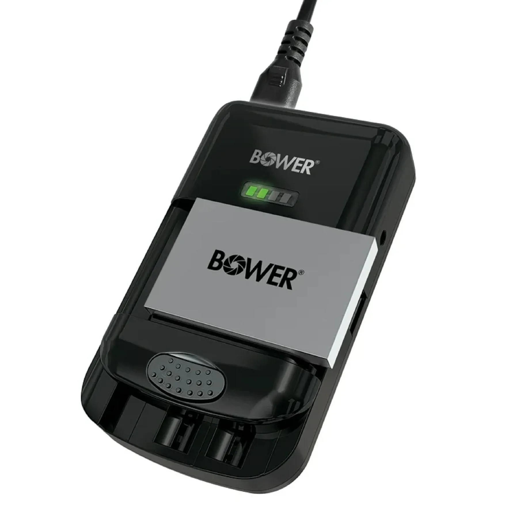 Bower WA-CHGUNI Universal Charger for DSLR, Cameras, Camcorders & NiMH AA/AAA Batteries, Black