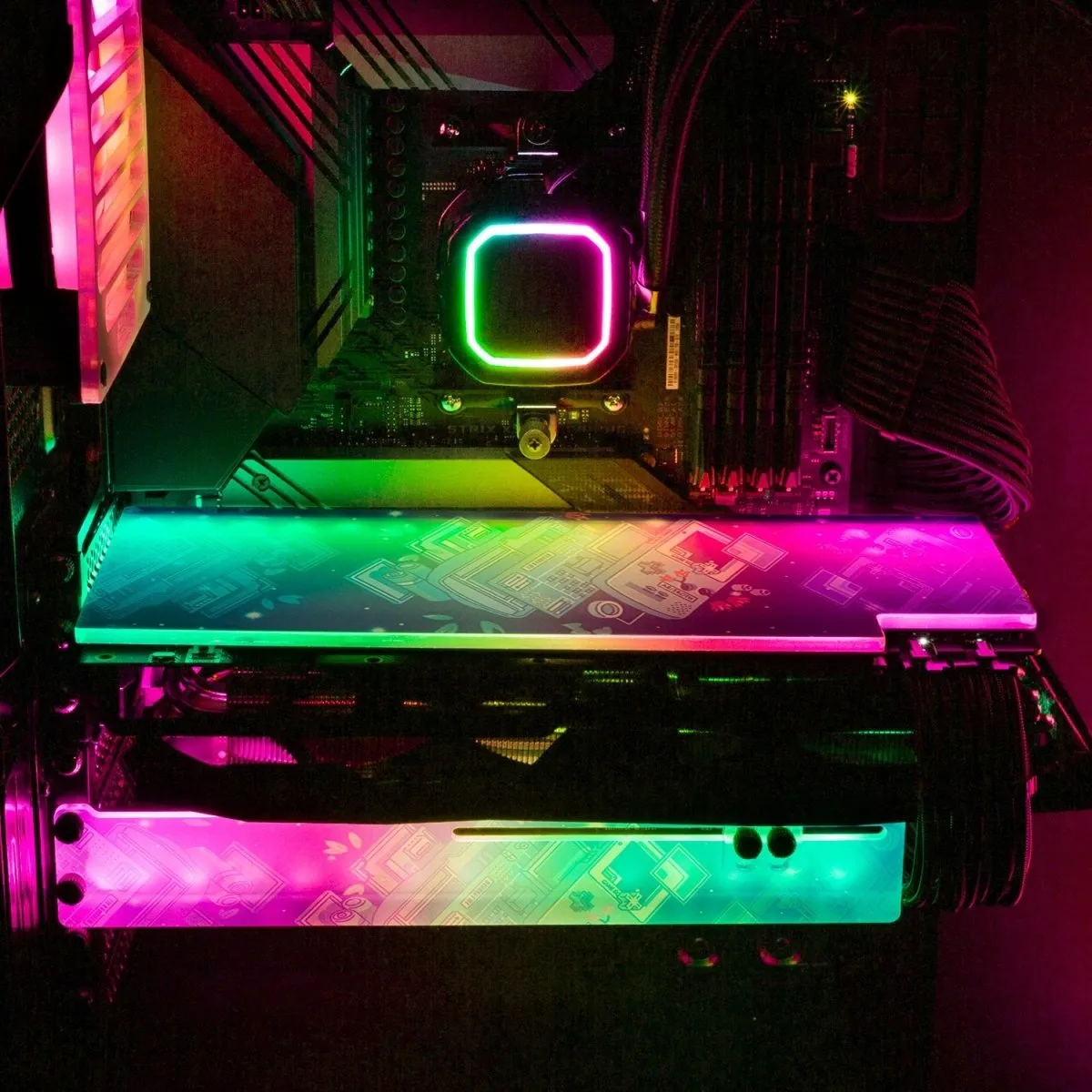 Break Grow RGB GPU Backplate