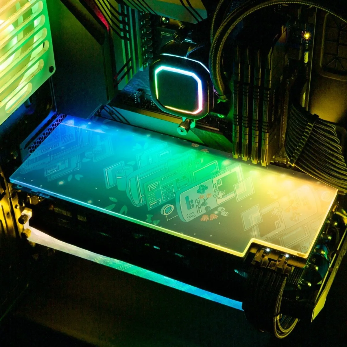 Break Grow RGB GPU Backplate