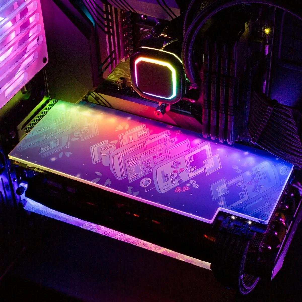 Break Grow RGB GPU Backplate