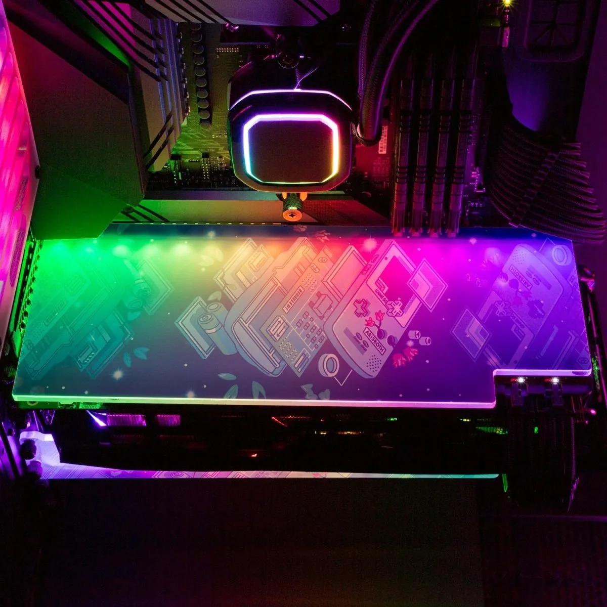 Break Grow RGB GPU Backplate