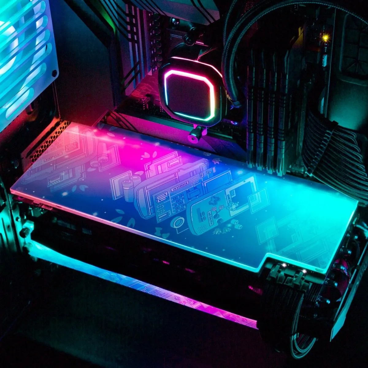 Break Grow RGB GPU Backplate