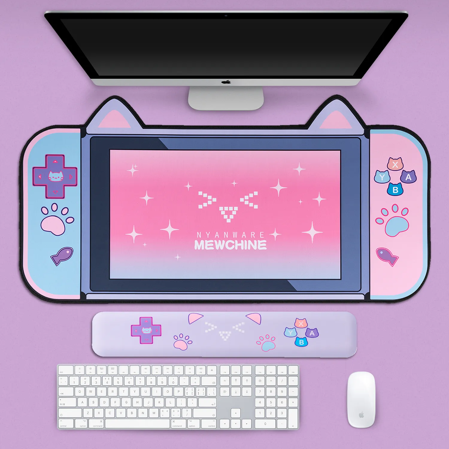 Cat Ears Mouse Pad