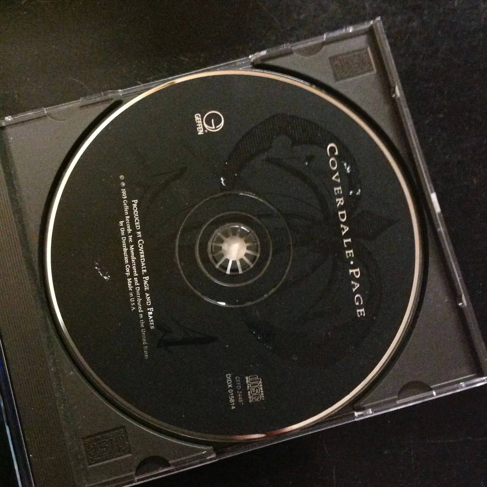 CD Cloverdale Page GEFD-24487 Blues Rock Hard Rock