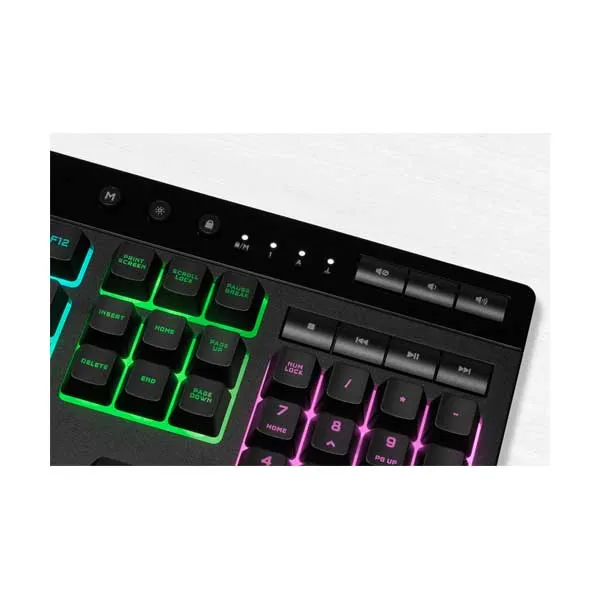 CORSAIR CH-9226765-NA K55 RGB PRO Gaming Keyboard with 6 Dedicated Programmable Macro Keys