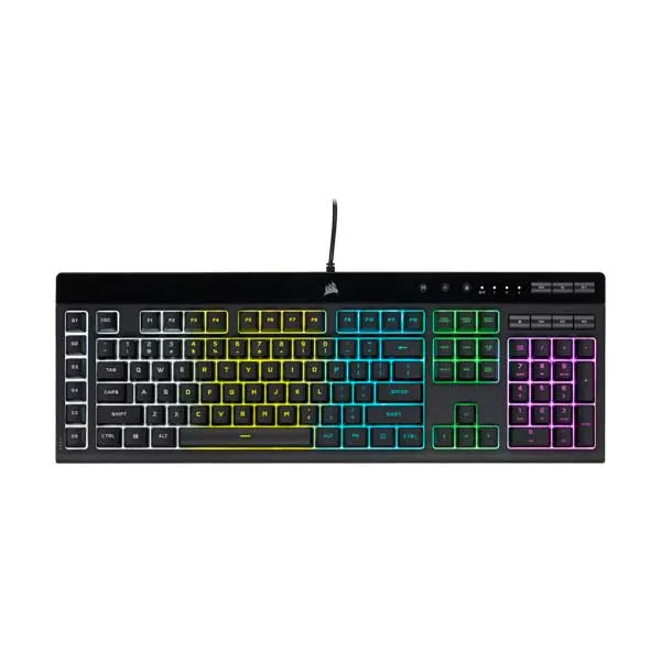 CORSAIR CH-9226765-NA K55 RGB PRO Gaming Keyboard with 6 Dedicated Programmable Macro Keys