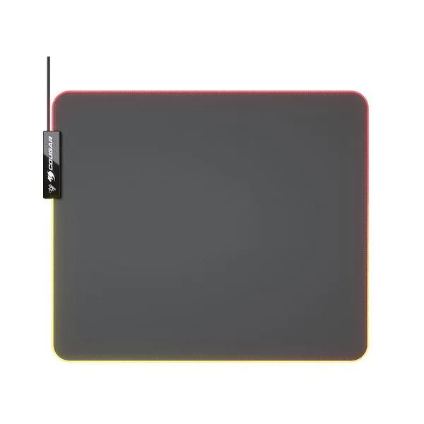 Cougar Rgb Cloth Gaming Mouse Pad Medium - Black-KNOW