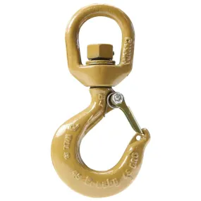 Crosby®  L-322AN 1.5 Ton Alloy Swivel Eye Hook w/Latch - 1048816