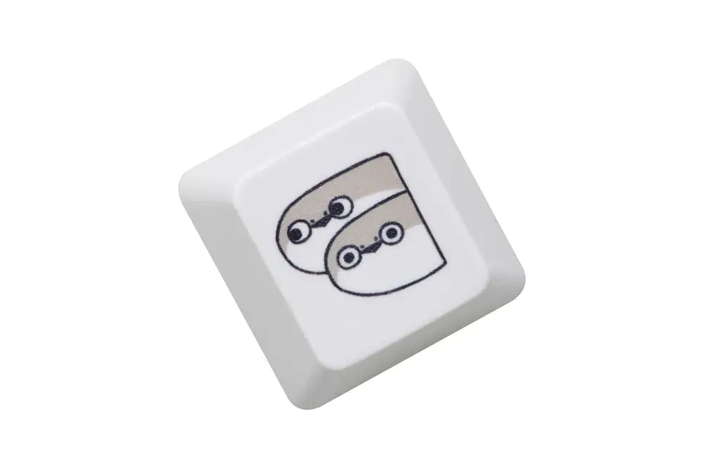 Cute Little Seal Keycap Meme Keycap Dye Subbed keycaps for mx stem Gaming Mechanical Keyboards Funny