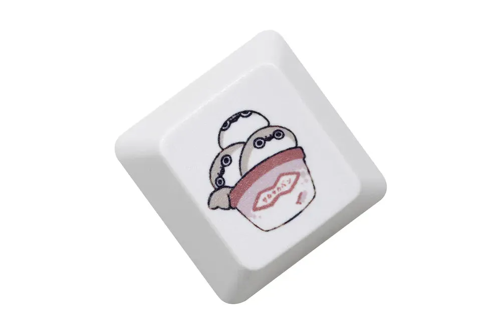 Cute Little Seal Keycap Meme Keycap Dye Subbed keycaps for mx stem Gaming Mechanical Keyboards Funny