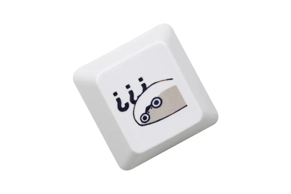 Cute Little Seal Keycap Meme Keycap Dye Subbed keycaps for mx stem Gaming Mechanical Keyboards Funny